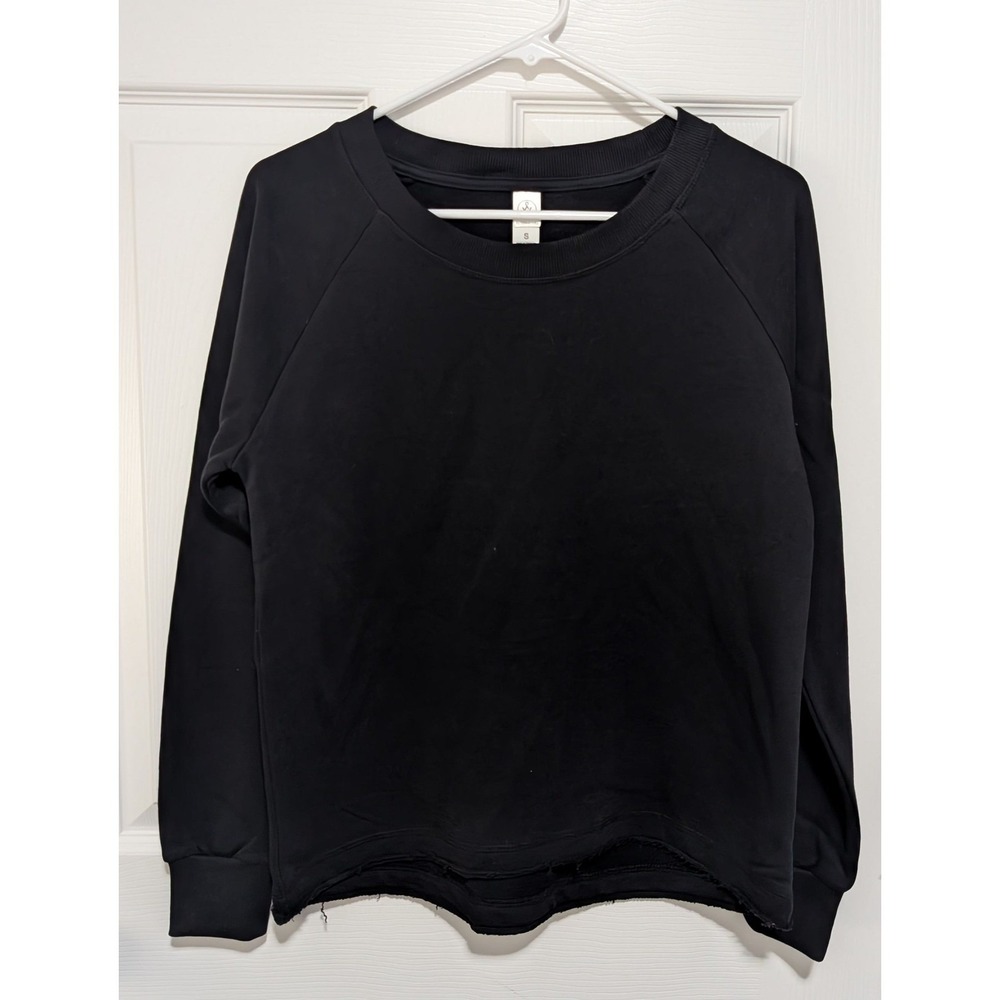 Alternative Apparel Eco-Jersey Pullover Hoodie Unisex Black 8626NM XS